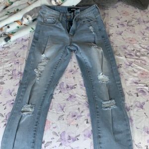 Size 0 high rise aeropostale jeggings